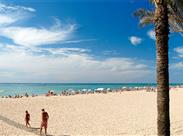 několikakilometrová nádherná pláž- HTOP Cartago Nova- Costa Maresme- Španělsko