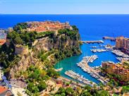 staré Monaco s přístavem - Francouzská riviéra - Francie - poznávací zájezd