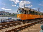 budapešťská tramvaj - Budapešť - Maďarsko - poznávací zájezd