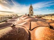 střecha katedrály v Málaze - Andalusie - Španělsko - poznávací zájezd